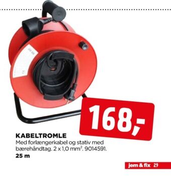 jem & fix Ukendt kabeltromle tilbud
