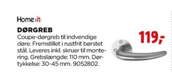 jem & fix Home it dørgreb tilbud