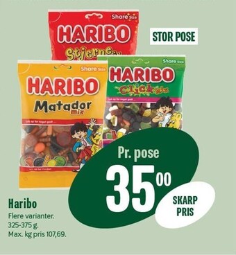 Min Købmand Haribo tilbud