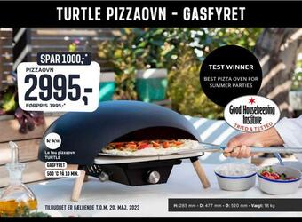 Skousen Le feu pizzaovn turtle tilbud