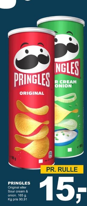 Let-Køb Pringles chips tilbud