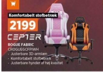 Power Cepter gamerstol tilbud