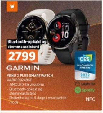 Power Garmin smartwatch tilbud