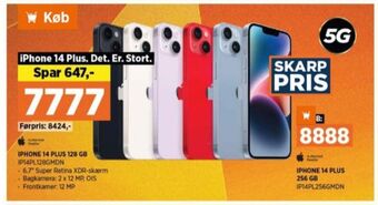 Power Iphone 14 plus mobiltelefon tilbud