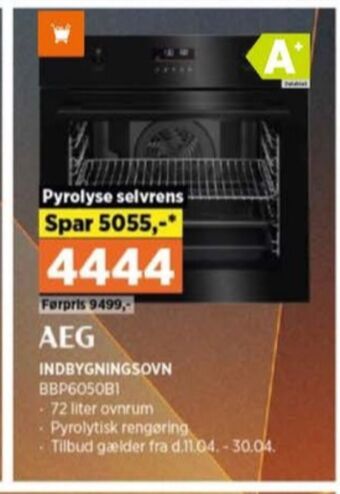 Power Aeg indbygningsovn tilbud