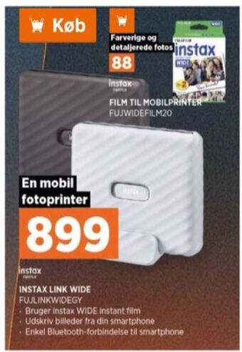 Power Instax printer tilbud