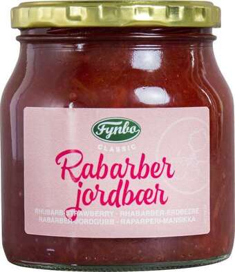 Jordb/rabarber, 550 g