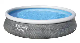 jem & fix Bestway fast set™ pool ø396 cm 7340 liter tilbud