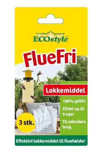 Ecostyle fluefri lokkemiddel til fælde 3-pk.
