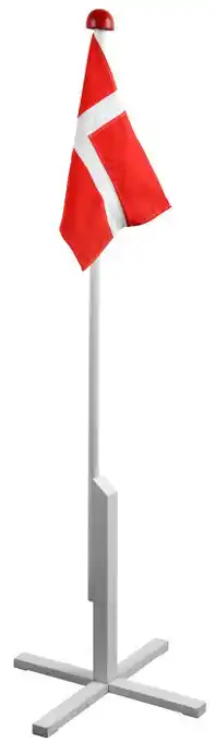 jem & fix Flagstang med dannebrog 150 cm tilbud