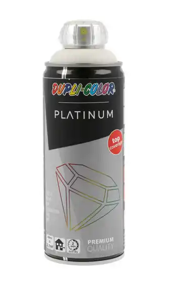 Dupli-color platinum spraymaling hvid mat 400 ml