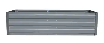 Højbed easy l galvaniseret 180 x 90 cm