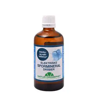 Helsemin Natur-drogeriet, spormineral dråber bio elektrisk, 100 ml tilbud