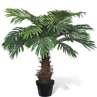 Bolig Center Kunstig plante cycuspalme med urtepotte 80 cm tilbud