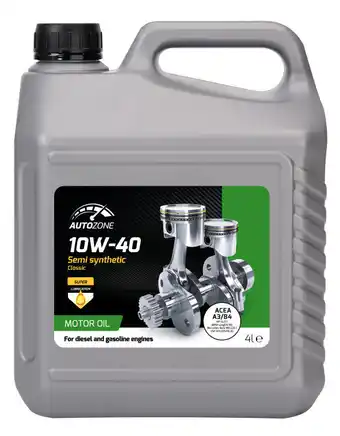 Motorolie semisyntetisk 10w/40 – 4 liter