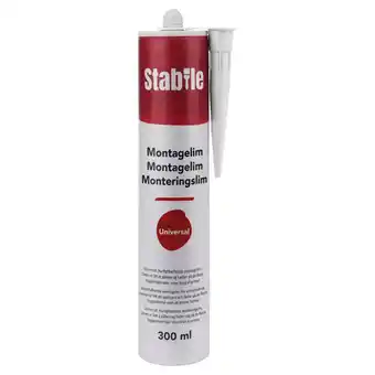 jem & fix Montagelim quickfix 300 ml - stabile tilbud