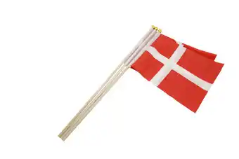 jem & fix Dannebrog på træpind 3 stk. tilbud