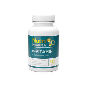 Helsemin Nutripharma d3-vitamin 90 kaps tilbud
