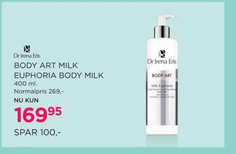 Salling Body art milk euphoria body milk tilbud