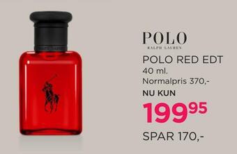 Salling Polo red edt tilbud