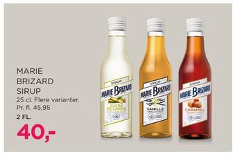 Salling Marie brizard sirup tilbud