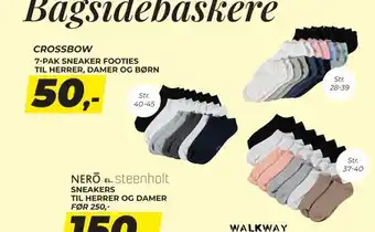 7-pak sneaker footies