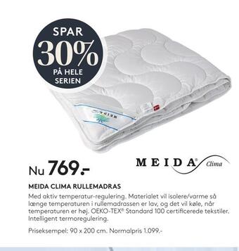 Meida clima rullemadras