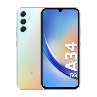 Power Samsung galaxy a34 5g 256 gb sølv tilbud