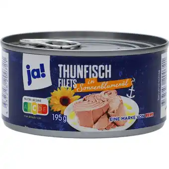 Ja! tun i olie 195g dåse