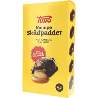 Netpris Toms kæmpe skildpadder 45 styk 1.260 g tilbud