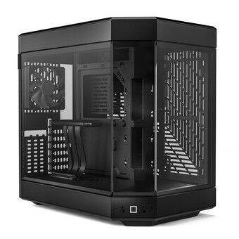 Komplett Hyte y60 dual chamber mid tower (sort) tilbud
