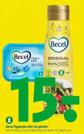 Coop 365 Becel flydende eller let plante tilbud
