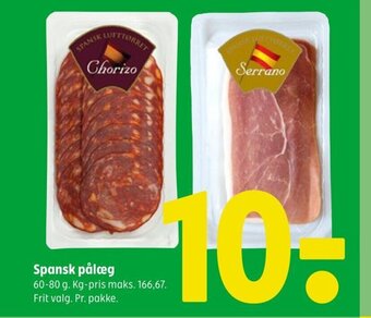 Coop 365 Spansk pålæg tilbud