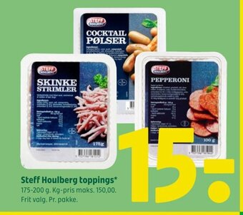 Coop 365 Steff Houlberg toppings tilbud