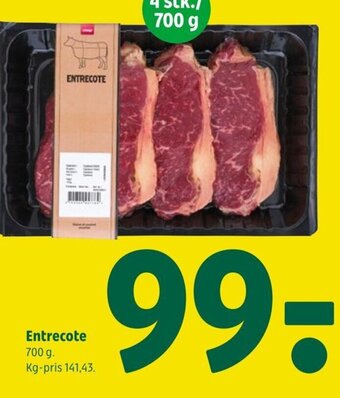 Coop 365 Entrecote tilbud