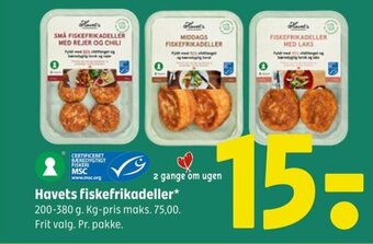 Coop 365 Havets fiskefrikadeller tilbud