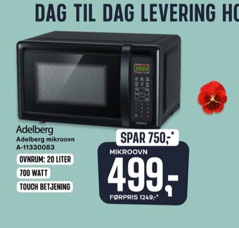 Skousen Adelberg mikroovn tilbud