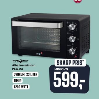 Skousen Albaline miniovn tilbud