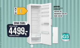 Skousen Gorenje køleskab tilbud