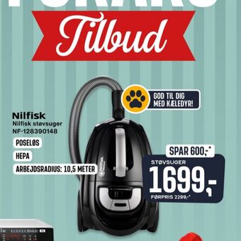 Skousen Nilfisk støvsuger tilbud