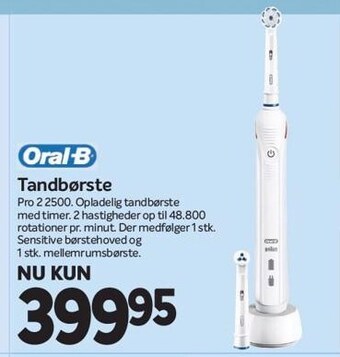 Din Isenkræmmer Oral-b tandbørste tilbud