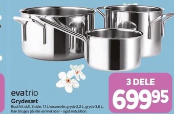 Evatrio grydesæt