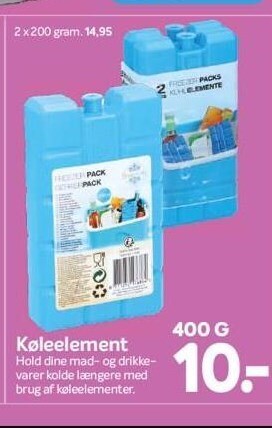 Din Isenkræmmer Køleelement tilbud