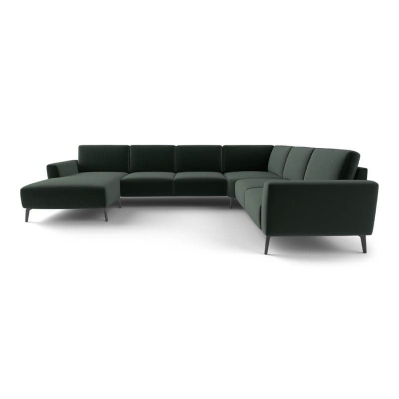 Sit´n Sleep Modu hjørnesofa, mørkegrøn velour tilbud