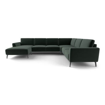 Sit´n Sleep Modu hjørnesofa, mørkegrøn velour tilbud