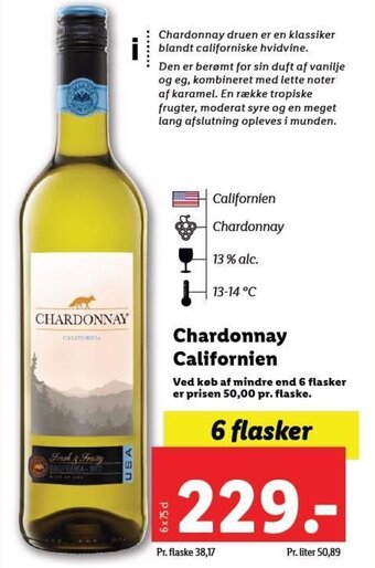 Chardonnay Californien