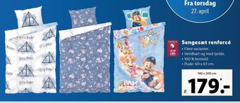 Lidl Sengesæt renforcé tilbud