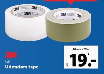 Lidl Udendørs tape tilbud