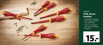 Lidl PARKSIDE VDE-skruetrækker tilbud