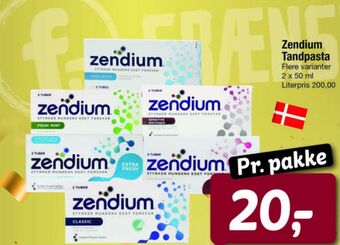 Fakta Tyskland Zendium tandpasta tilbud